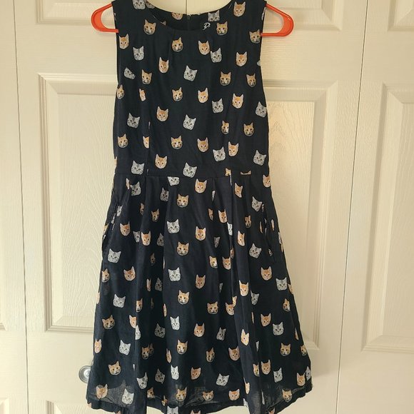 Dangerfield Dresses & Skirts - Dangerfield/Revival Black Cat Dress